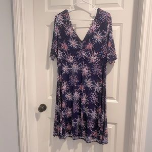 Motherhood Maternity Swing Dress / Nursing Friendly